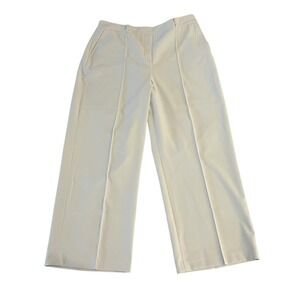 SPANX Wide‎ Leg Pull On Trouser Dress Pants Womens 1X Ivory Business